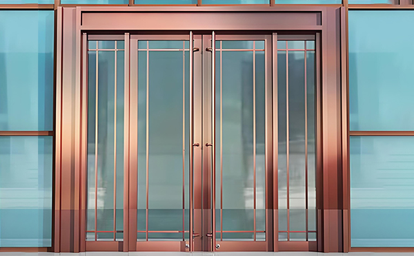 惠农玻璃地弹门