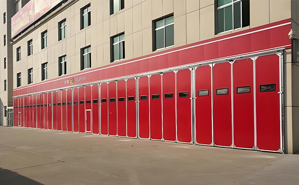 惠农工业推拉门厂家提醒大家今日有雨记得外出带伞