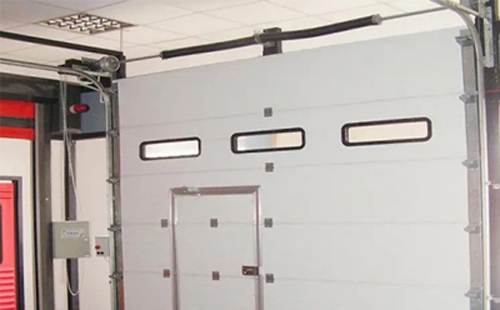 惠农工业提升门的安装方法