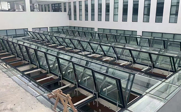 百安科技有限公司近期惠农排烟窗项目案例分享 百安科技有限公司近期惠农排烟窗项目案例分享