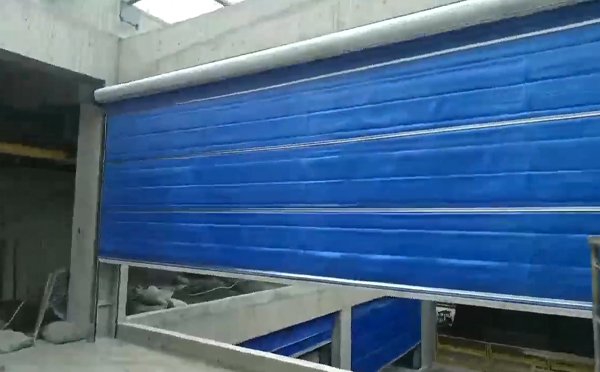 大型物流园区完成惠农防火门整体安装工程