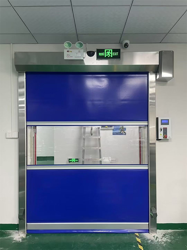 惠农快速惠农卷帘门在冷链物流仓储区的应用实践