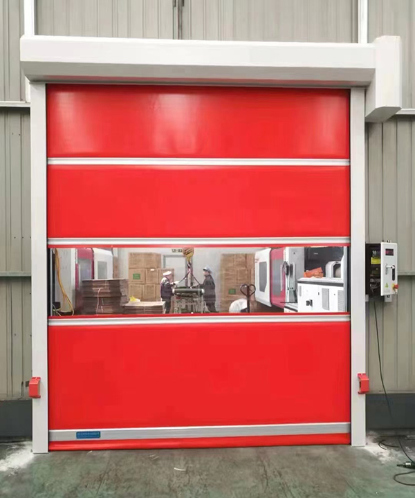 惠农快速惠农卷帘门提升电子制造厂房分区管理效率